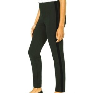 NWT Charter Club Velvet-Trim Skinny Pants